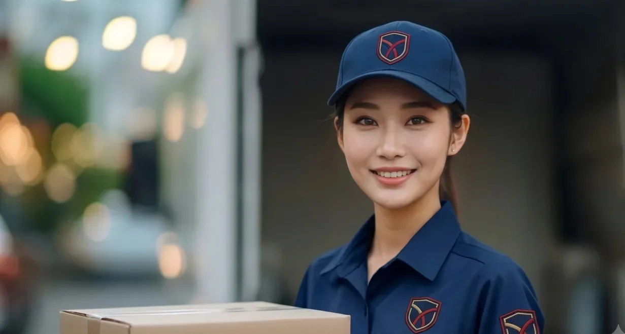 軽貨物ドライバーの女性